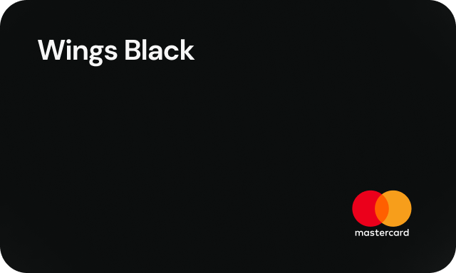 Wings Black kredi kartı